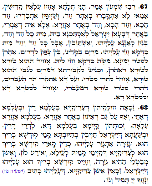 Daily Zohar -2770 Scanning from right to left top to bottom Holy Zohar text. Daily Zohar -2770