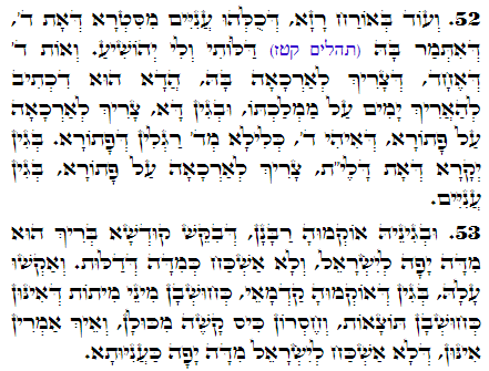 Daily Zohar -2803 Scanning from right to left top to bottom Holy Zohar text. Daily Zohar -2803