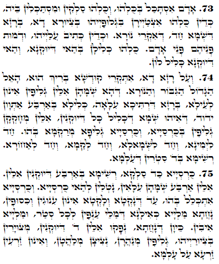 Daily Zohar -2811 Scanning from right to left top to bottom Holy Zohar text. Daily Zohar -2811