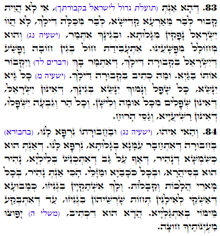 Daily Zohar -2813 Scanning from right to left top to bottom Holy Zohar text. Daily Zohar -2813