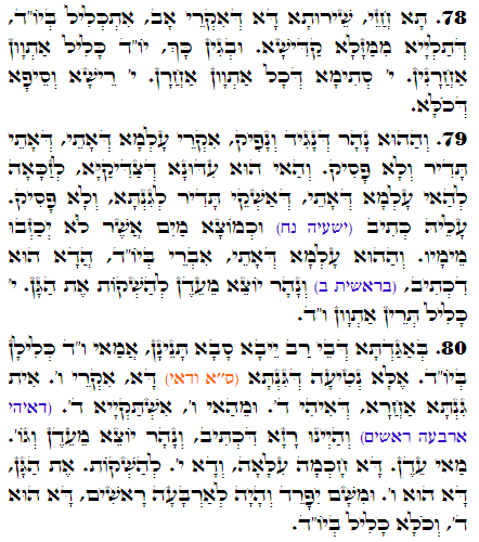 Daily Zohar -2849 Scanning from right to left top to bottom Holy Zohar text. Daily Zohar -2849