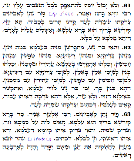 Daily Zohar -2909 Scanning from right to left top to bottom Holy Zohar text. Daily Zohar -2909