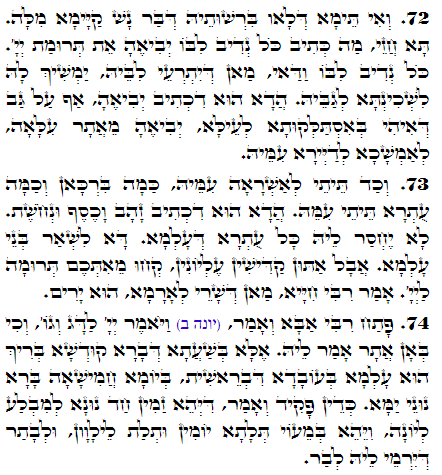 Daily Zohar -2976 Scanning from right to left top to bottom Holy Zohar text. Daily Zohar -2976