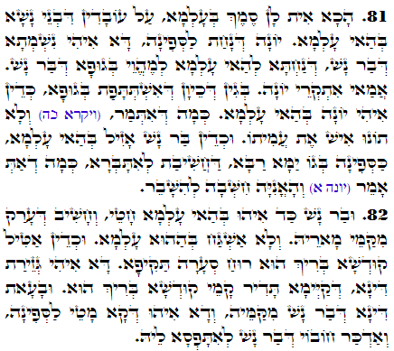 Daily Zohar -2980 Scanning from right to left top to bottom Holy Zohar text. Daily Zohar -2980