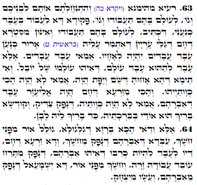 Daily Zohar -3042 Scanning from right to left top to bottom Holy Zohar text. Daily Zohar -3042