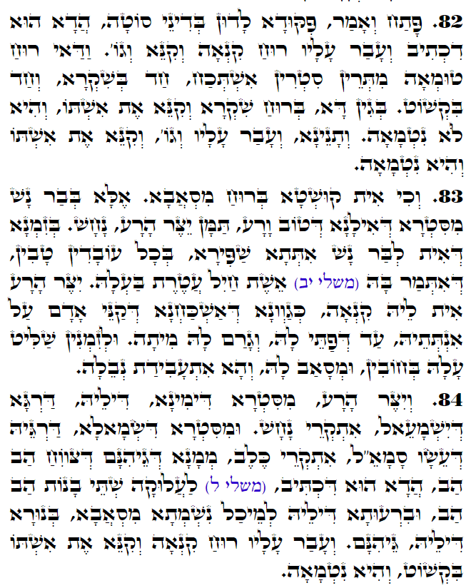 Daily Zohar -3061 Scanning from right to left top to bottom Holy Zohar text. Daily Zohar -3061