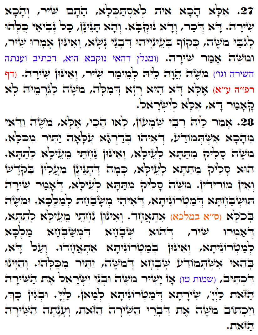 Daily Zohar -3158 Scanning from right to left top to bottom Holy Zohar text. Daily Zohar -3158