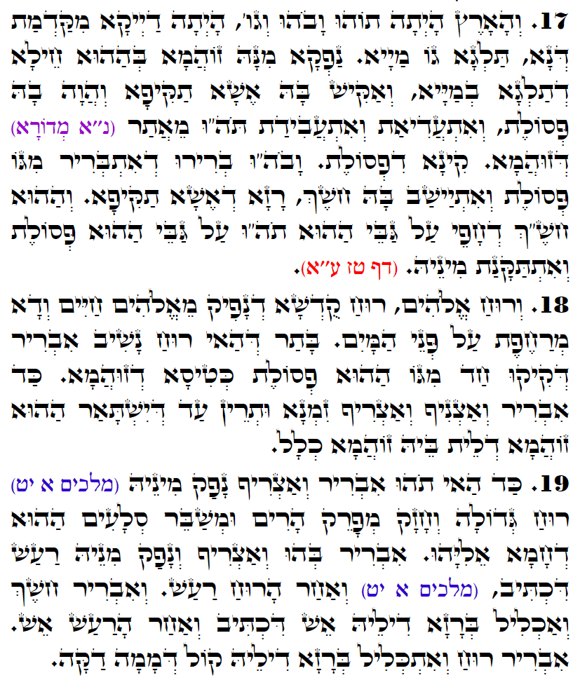 Daily Zohar -3166 Scanning from right to left top to bottom Holy Zohar text. Daily Zohar -3166