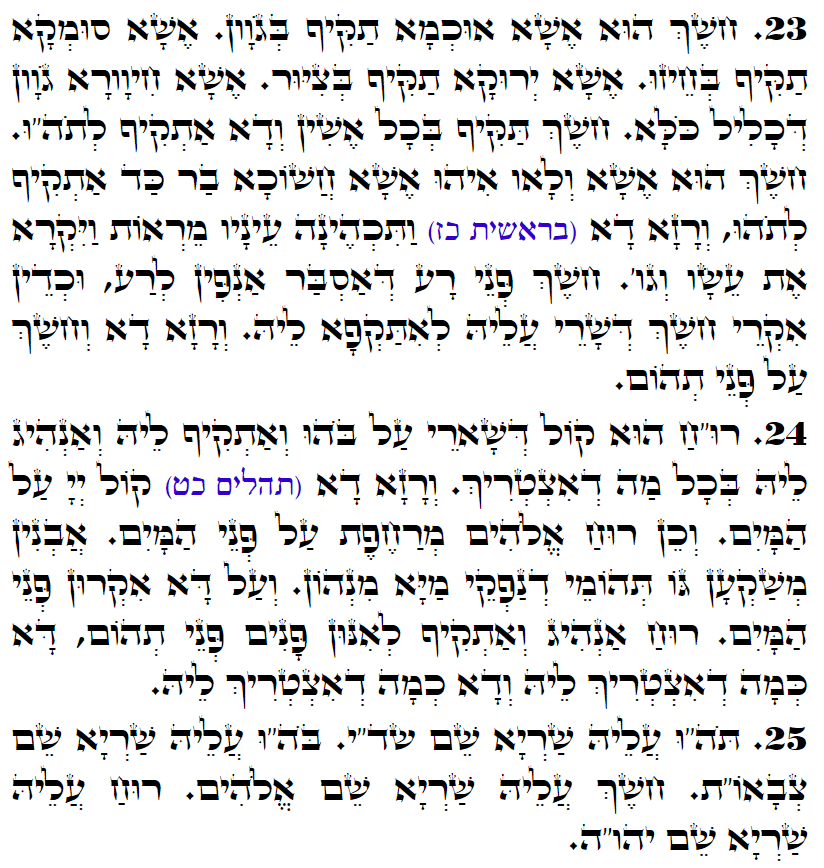 Daily Zohar -3168 Scanning from right to left top to bottom Holy Zohar text. Daily Zohar -3168