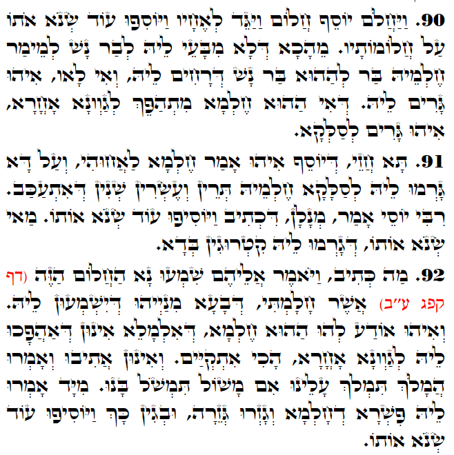 Daily Zohar -3220 Scanning from right to left top to bottom Holy Zohar text. Daily Zohar -3220