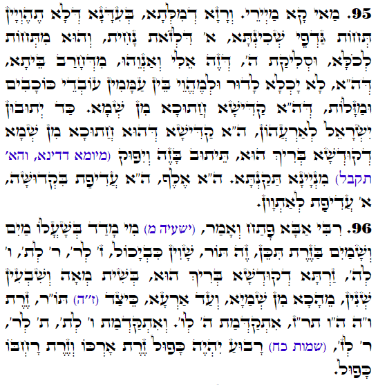 Daily Zohar -3237 Scanning from right to left top to bottom Holy Zohar text. Daily Zohar -3237
