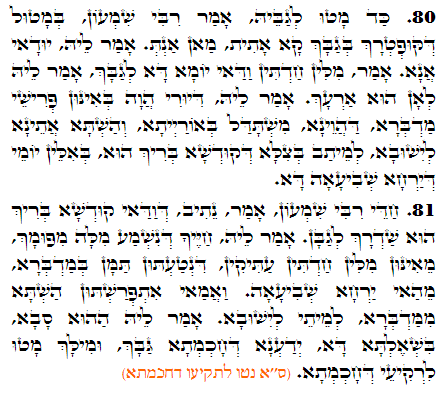 Daily Zohar -3284 Scanning from right to left top to bottom Holy Zohar text. Daily Zohar -3284