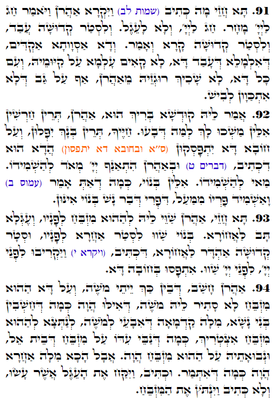 Daily Zohar -3292 Scanning from right to left top to bottom Holy Zohar text. Daily Zohar -3292