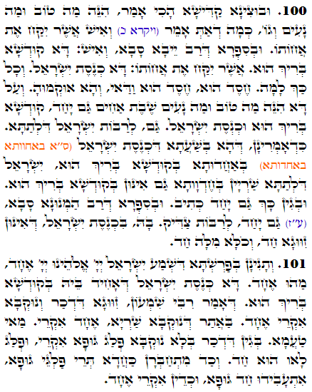Daily Zohar -3302 Scanning from right to left top to bottom Holy Zohar text. Daily Zohar -3302