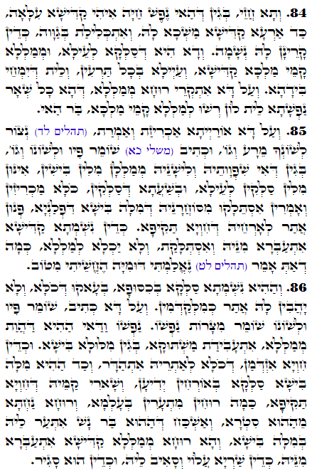 Daily Zohar -3323 Scanning from right to left top to bottom Holy Zohar text. Daily Zohar -3323