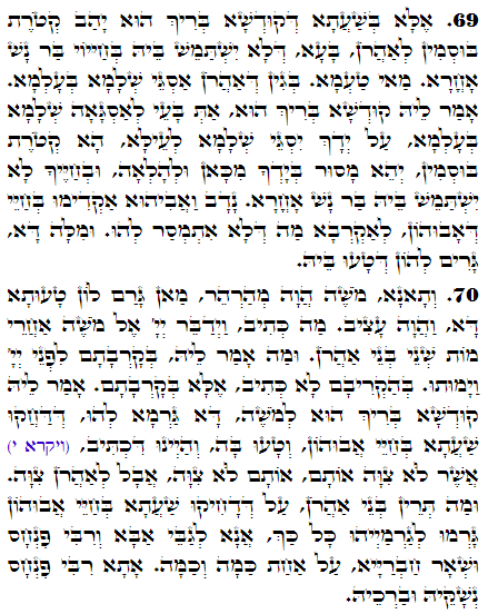 Daily Zohar -3327 Scanning from right to left top to bottom Holy Zohar text. Daily Zohar -3327