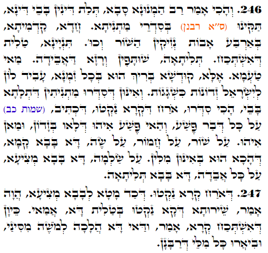 Daily Zohar -3399 Scanning from right to left top to bottom Holy Zohar text. Daily Zohar -3399