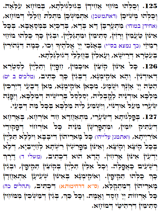 Daily Zohar -3421 Scanning from right to left top to bottom Holy Zohar text. Daily Zohar -3421