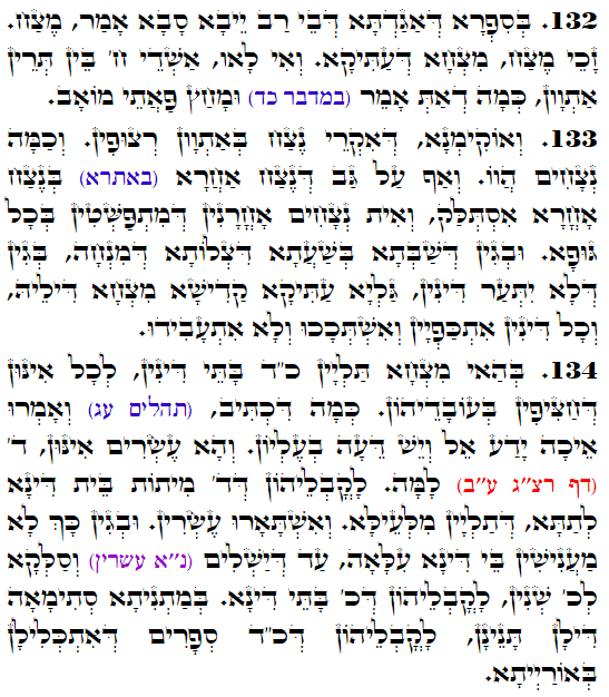 Daily Zohar -3423 Scanning from right to left top to bottom Holy Zohar text. Daily Zohar -3423