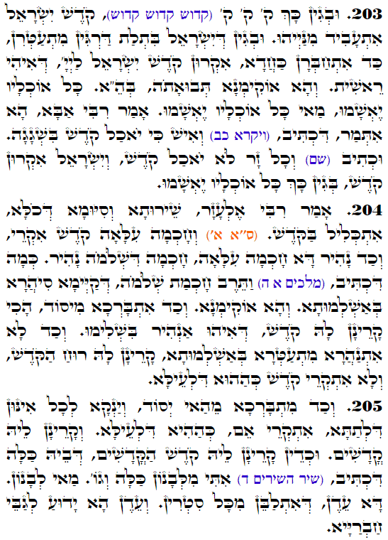 Daily Zohar -3451 Scanning from right to left top to bottom Holy Zohar text. Daily Zohar -3451