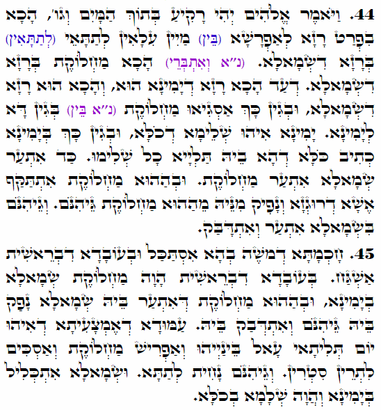 Daily Zohar -3466 Scanning from right to left top to bottom Holy Zohar text. Daily Zohar -3466
