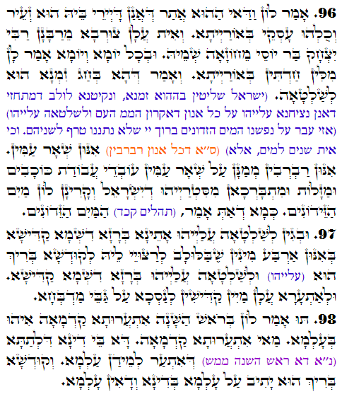Daily Zohar -3473 Scanning from right to left top to bottom Holy Zohar text. Daily Zohar -3473