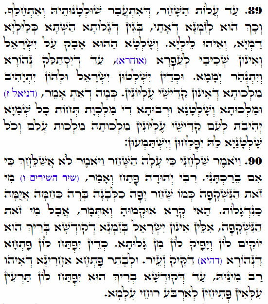 Daily Zohar -3507 Scanning from right to left top to bottom Holy Zohar text. Daily Zohar -3507