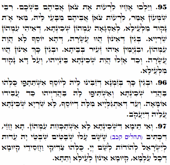 Daily Zohar -3512 Scanning from right to left top to bottom Holy Zohar text. Daily Zohar -3512