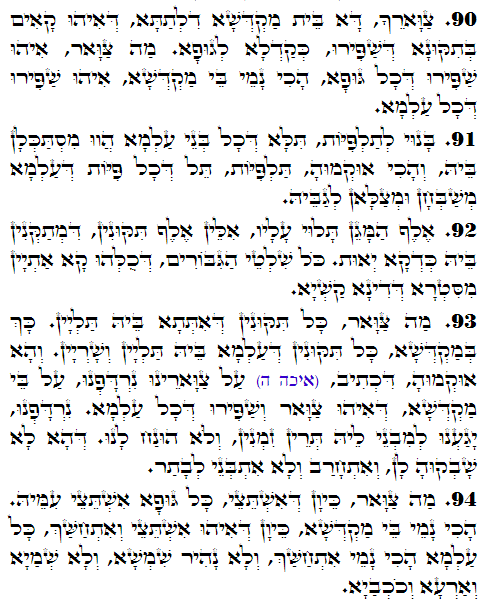 Daily Zohar -3524 Scanning from right to left top to bottom Holy Zohar text. Daily Zohar -3524