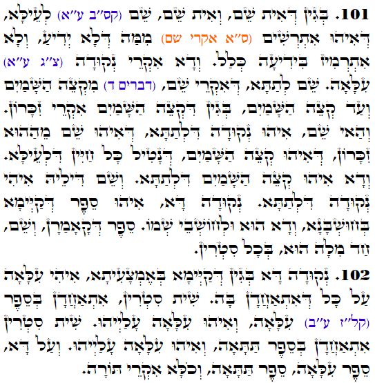 Daily Zohar -3591 Scanning from right to left top to bottom Holy Zohar text. Daily Zohar -3591