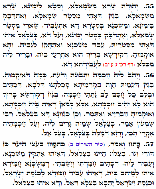 Daily Zohar -3595 Scanning from right to left top to bottom Holy Zohar text. Daily Zohar -3595