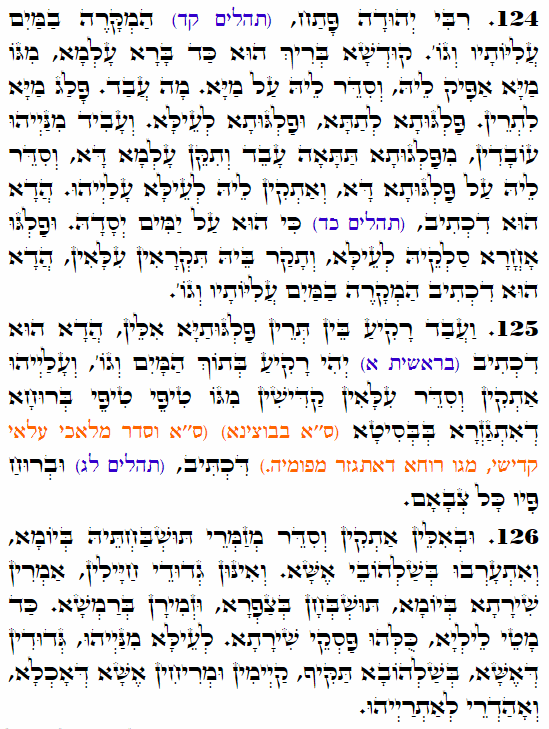Daily Zohar -3607 Scanning from right to left top to bottom Holy Zohar text. Daily Zohar -3607