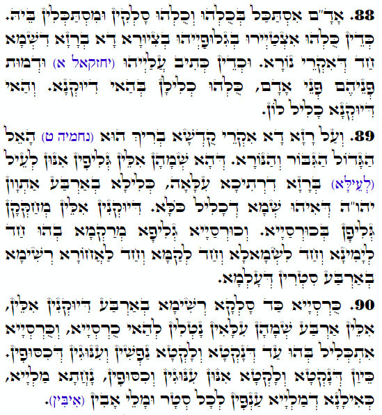 Daily Zohar -3753 Scanning from right to left top to bottom Holy Zohar text. Daily Zohar -3753
