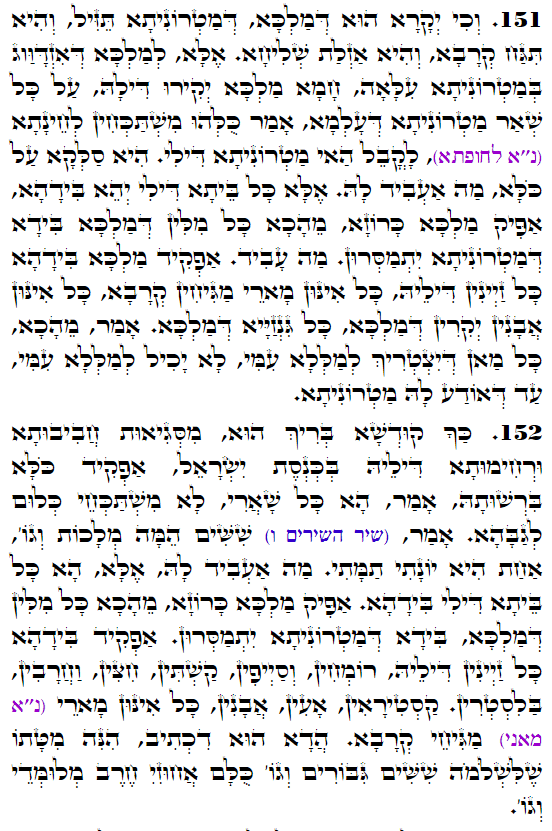Holy Zohar text. Daily Zohar -4165