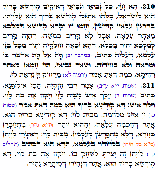 Holy Zohar text. Daily Zohar -4320