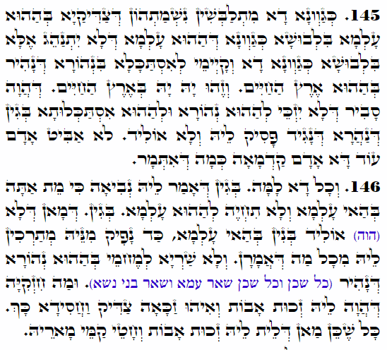 Holy Zohar text. Daily Zohar -4379