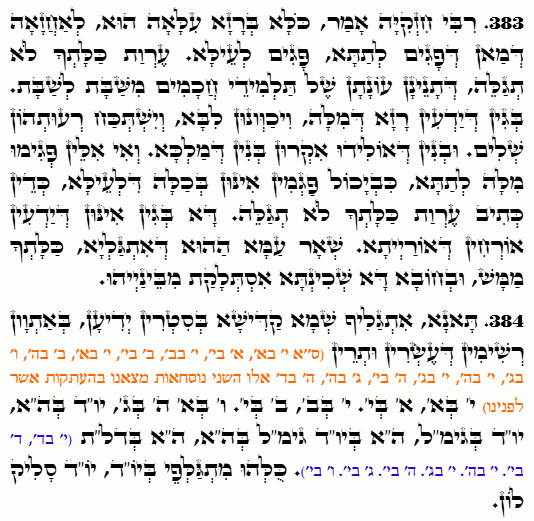 Holy Zohar text. Daily Zohar -4881