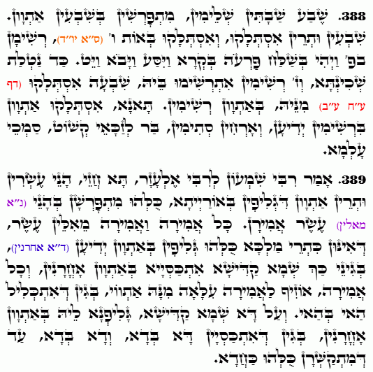 Holy Zohar text. Daily Zohar -4883