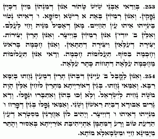 Holy Zohar text. Daily Zohar -4909
