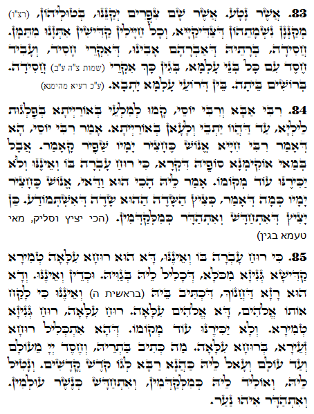 Daily Zohar -1099 Scanning from right to left top to bottom Holy Zohar text. Daily Zohar -1099