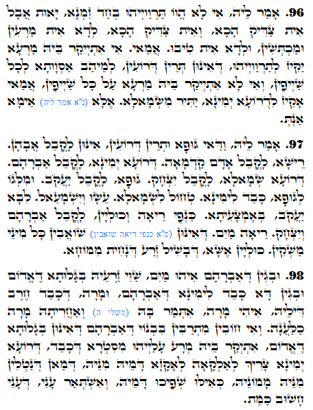 Daily Zohar -1104 Scanning from right to left top to bottom Holy Zohar text. Daily Zohar -1104