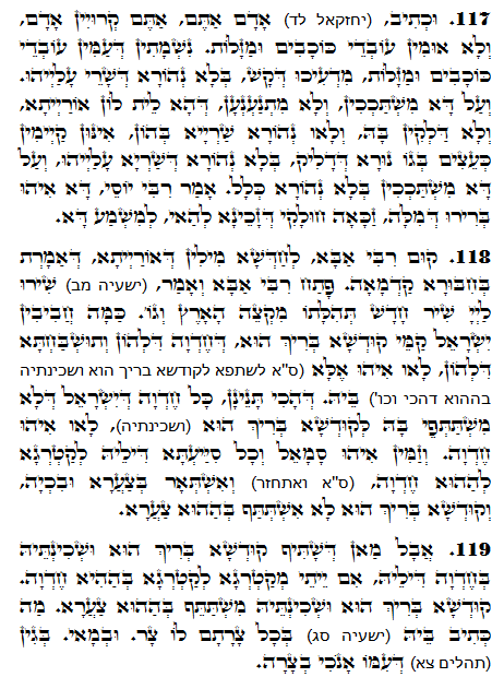 Daily Zohar -1112 Scanning from right to left top to bottom Holy Zohar text. Daily Zohar -1112