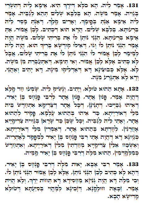 Daily Zohar -1117 Scanning from right to left top to bottom Holy Zohar text. Daily Zohar -1117