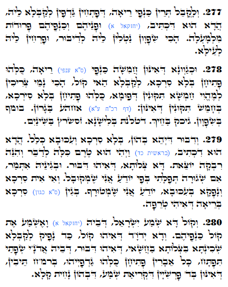 Daily Zohar -1168 Scanning from right to left top to bottom Holy Zohar text. Daily Zohar -1168