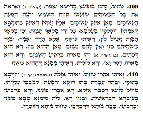 Daily Zohar -1215 Scanning from right to left top to bottom Holy Zohar text. Daily Zohar -1215