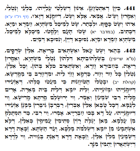 Daily Zohar -1227 Scanning from right to left top to bottom Holy Zohar text. Daily Zohar -1227