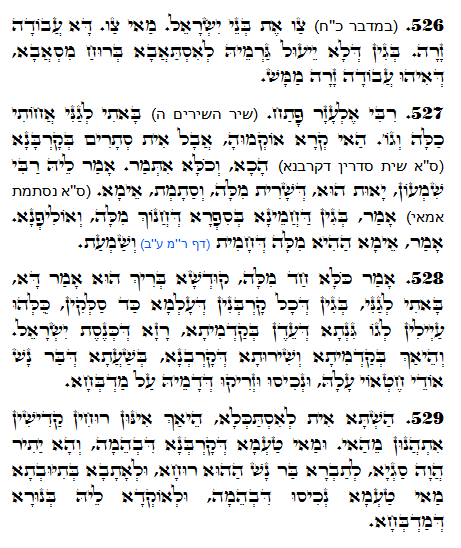 Daily Zohar -1257 Scanning from right to left top to bottom Holy Zohar text. Daily Zohar -1257