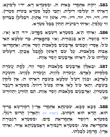 Daily Zohar -1280 Scanning from right to left top to bottom Holy Zohar text. Daily Zohar -1280